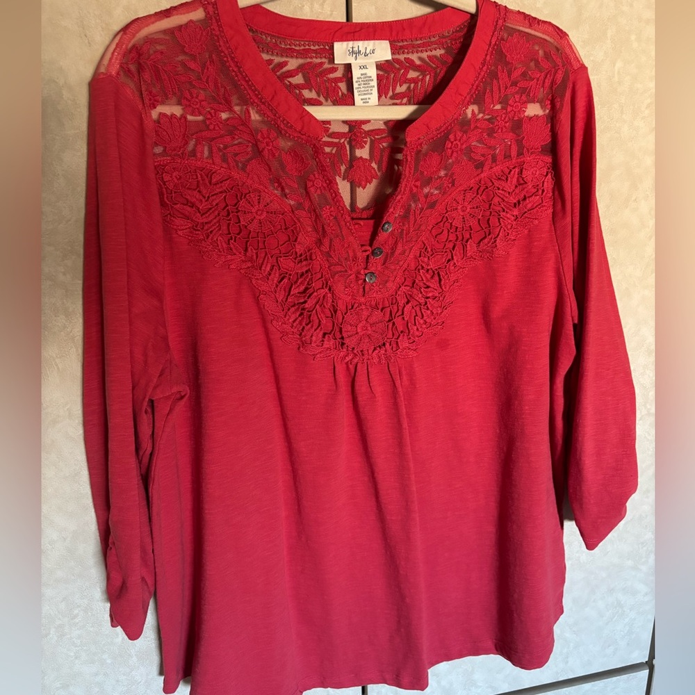 Style & Co ladies blouse
